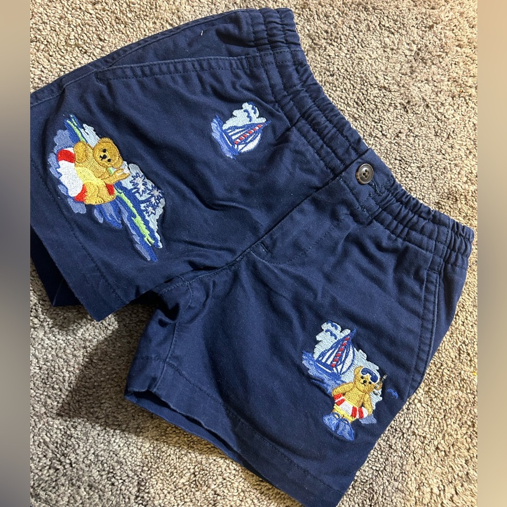 Ralph Lauren Polo Bear Stitched Shorts